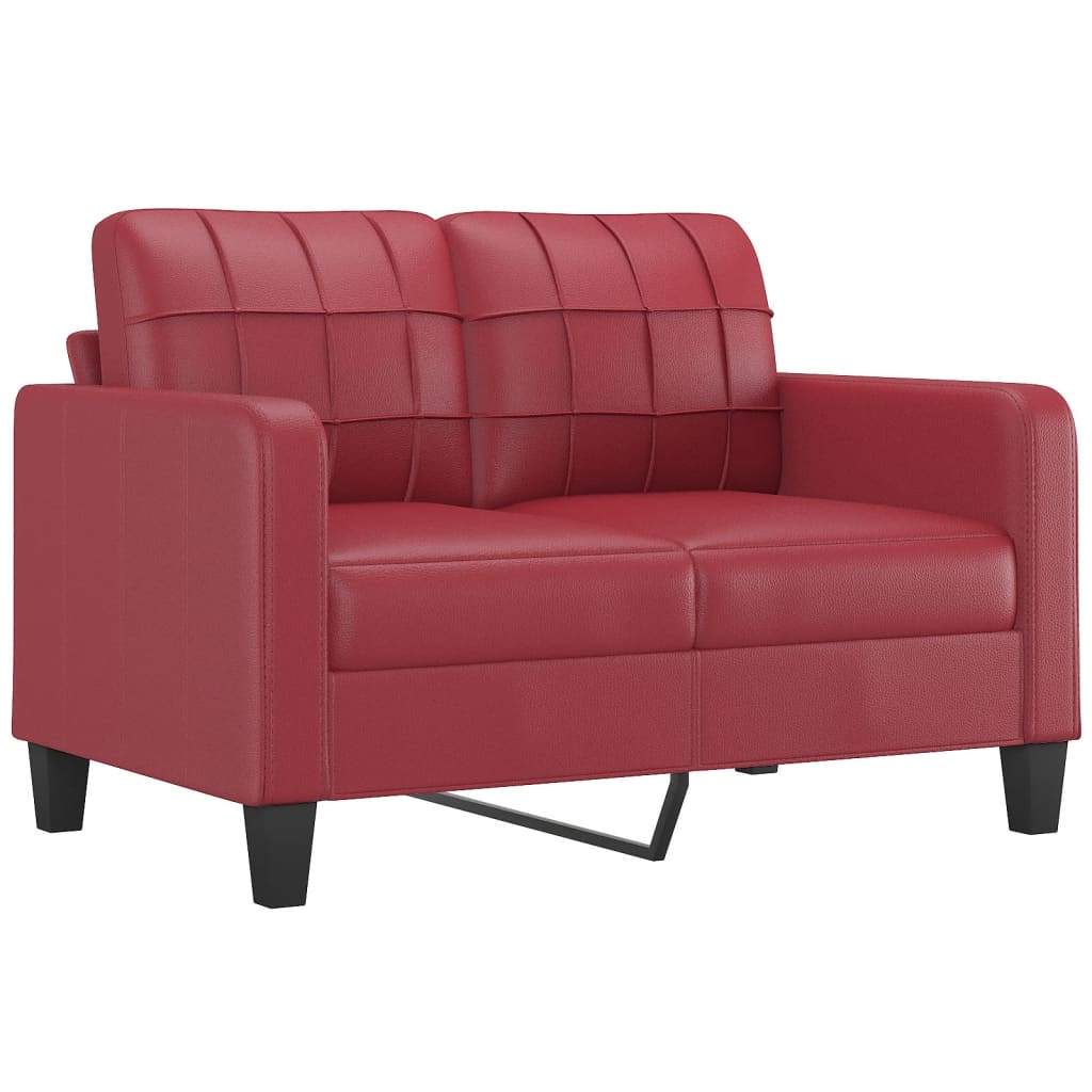 4-delige Loungeset met kussens fluweel wijnrood is nu te koop bij PeponiXL, paradijselijk wonen!