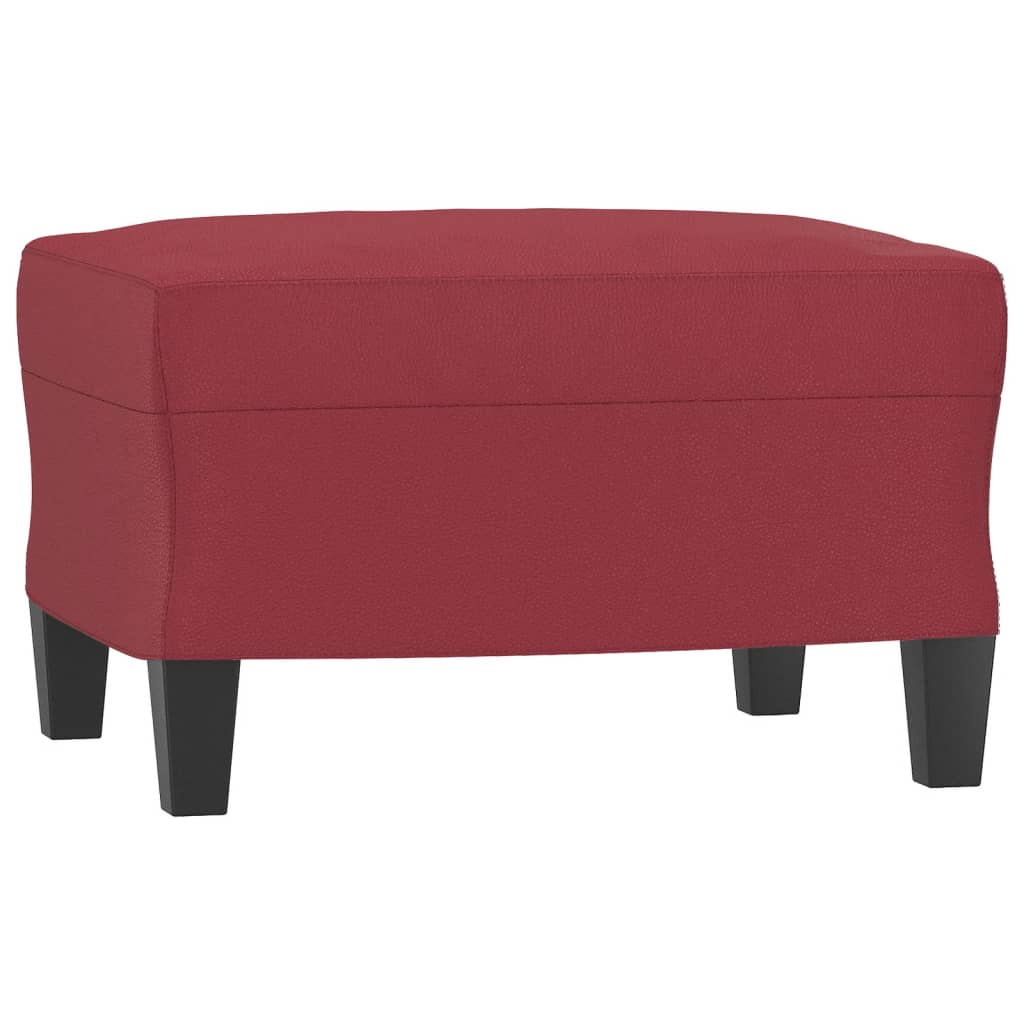 4-delige Loungeset met kussens fluweel wijnrood is nu te koop bij PeponiXL, paradijselijk wonen!