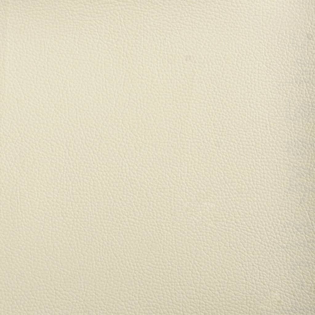3-delige Loungeset met kussens kunstleer crème is nu te koop bij PeponiXL, paradijselijk wonen!