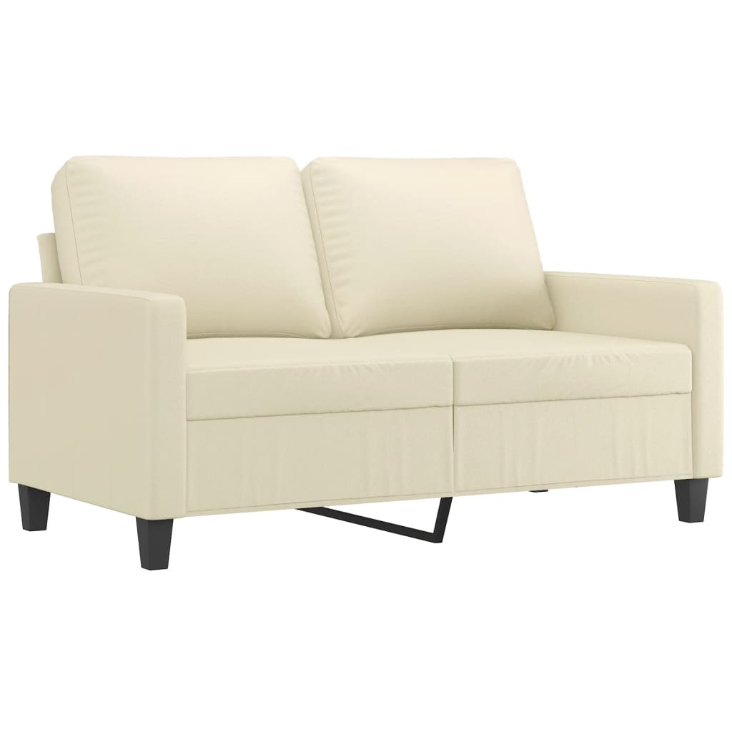 4-delige Loungeset met kussens kunstleer crème is nu te koop bij PeponiXL, paradijselijk wonen!