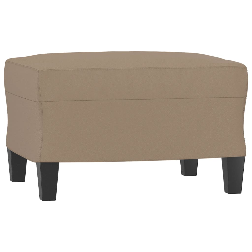 3-delige Loungeset met kussens kunstleer cappuccino is nu te koop bij PeponiXL, paradijselijk wonen!