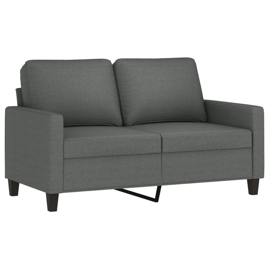 4-delige Loungeset met kussens stof donkergrijs is nu te koop bij PeponiXL, paradijselijk wonen!