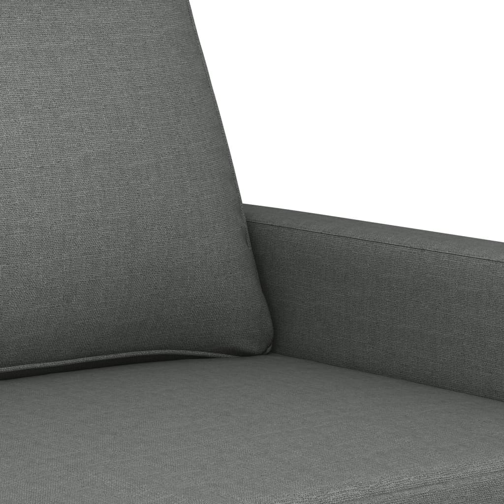 4-delige Loungeset met kussens stof donkergrijs is nu te koop bij PeponiXL, paradijselijk wonen!