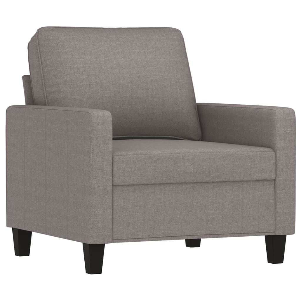 4-delige Loungeset met kussens stof taupe is nu te koop bij PeponiXL, paradijselijk wonen!