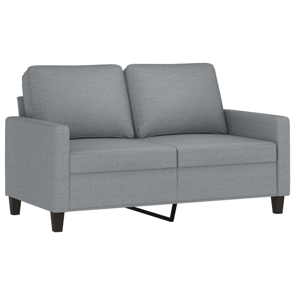 3-delige Loungeset met kussens stof lichtgrijs is nu te koop bij PeponiXL, paradijselijk wonen!