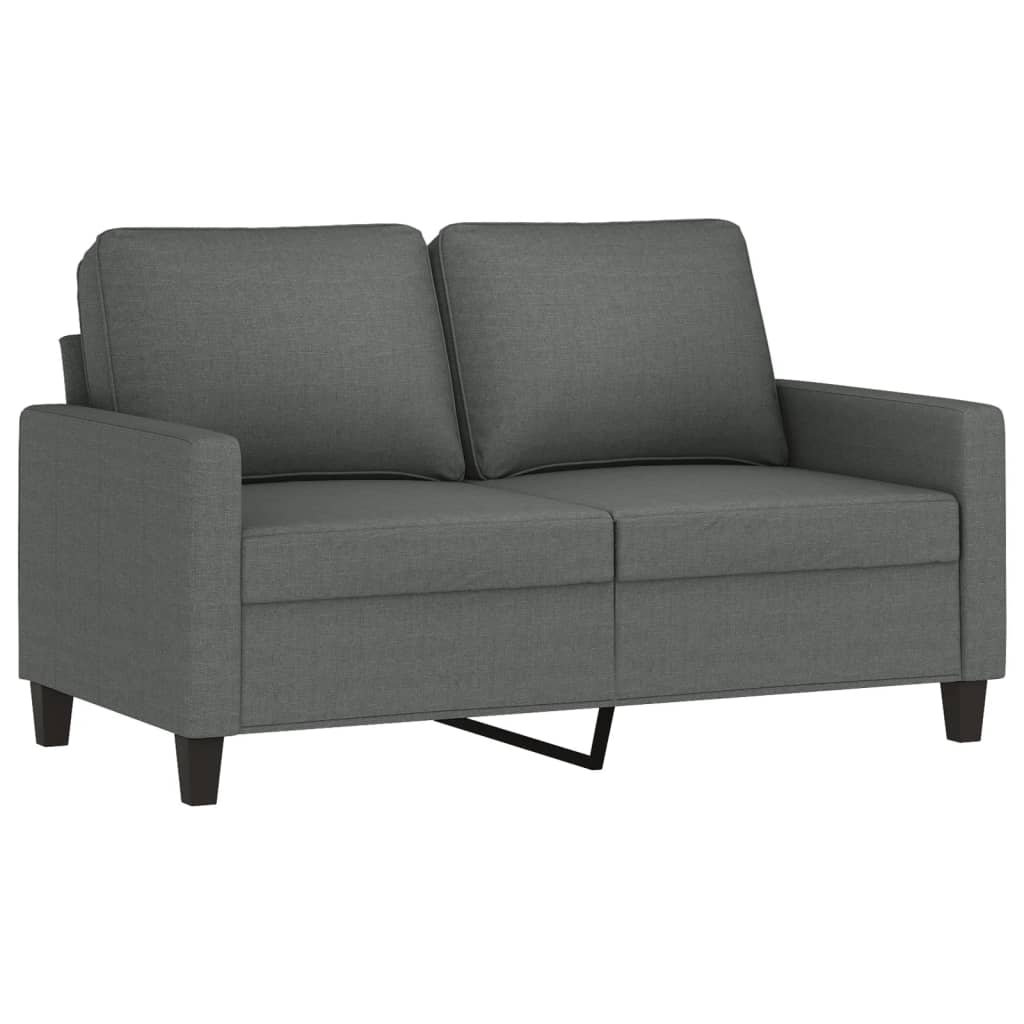 3-delige Loungeset met kussens stof donkergrijs is nu te koop bij PeponiXL, paradijselijk wonen!