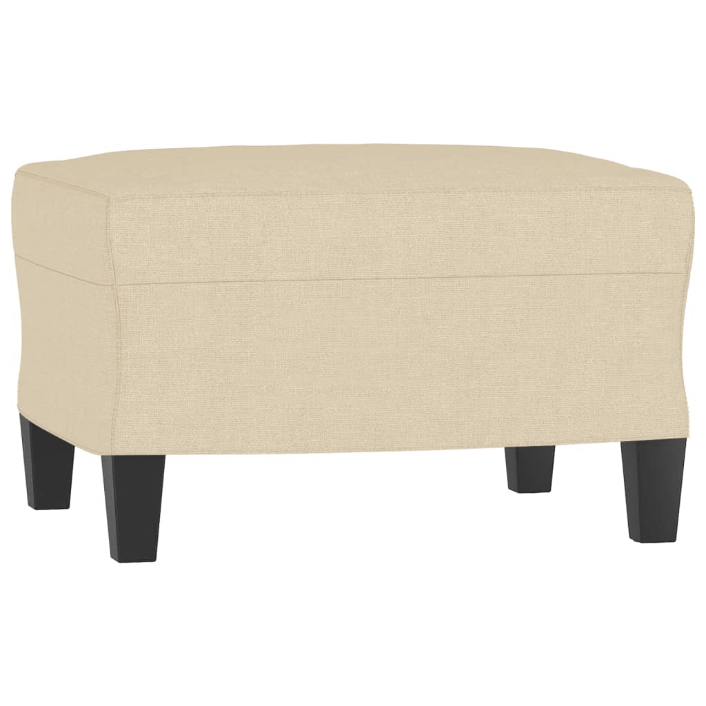 3-delige Loungeset met kussens stof crèmekleurig is nu te koop bij PeponiXL, paradijselijk wonen!