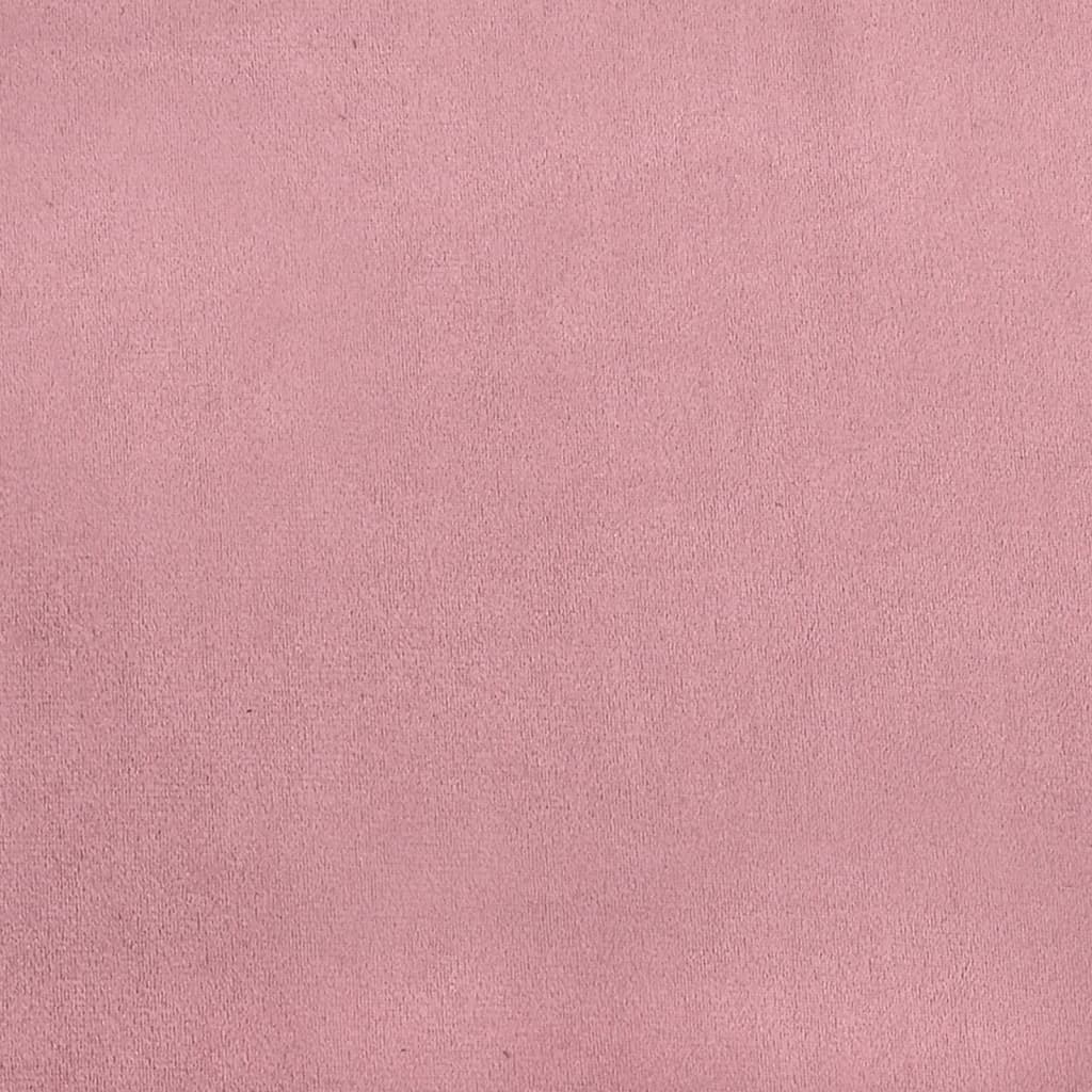 4-delige Loungeset met kussens fluweel roze is nu te koop bij PeponiXL, paradijselijk wonen!