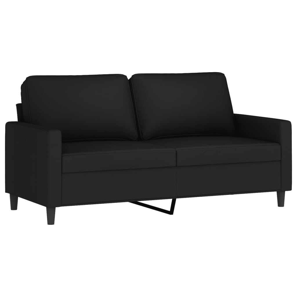 3-delige Loungeset met kussens fluweel zwart is nu te koop bij PeponiXL, paradijselijk wonen!