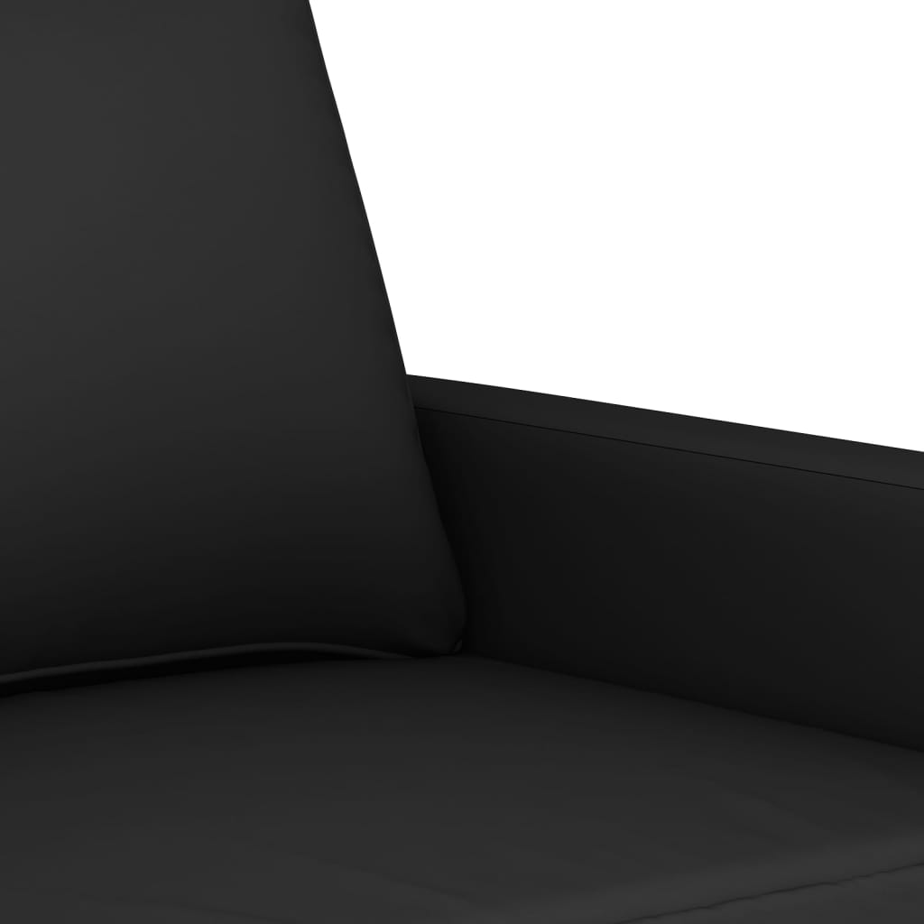 3-delige Loungeset met kussens fluweel zwart is nu te koop bij PeponiXL, paradijselijk wonen!