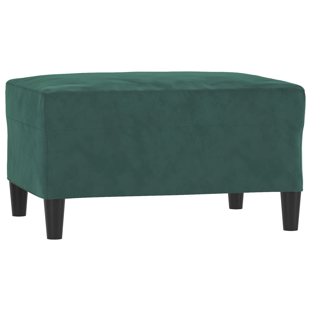 3-delige Loungeset met kussens fluweel donkergroen is nu te koop bij PeponiXL, paradijselijk wonen!