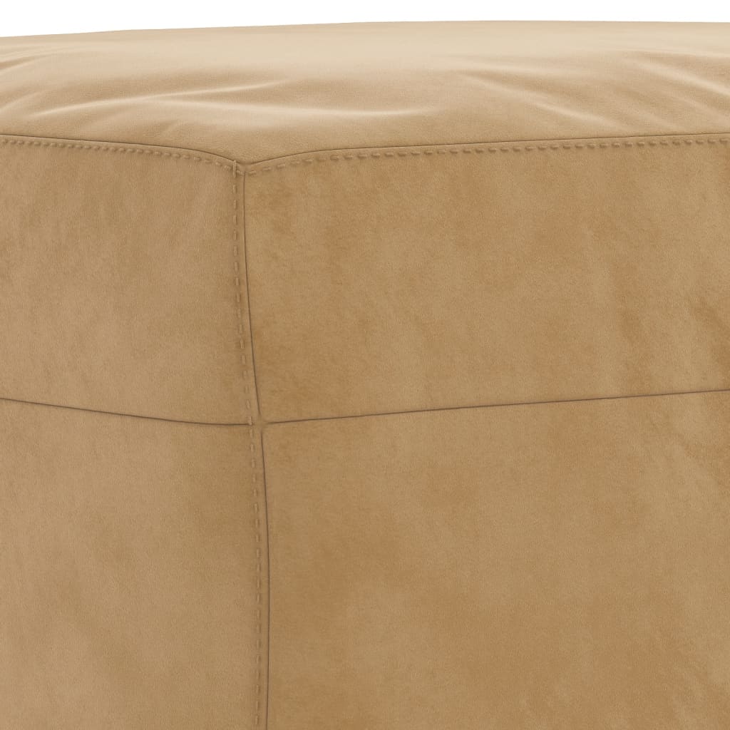3-delige Loungeset met kussens fluweel bruin is nu te koop bij PeponiXL, paradijselijk wonen!