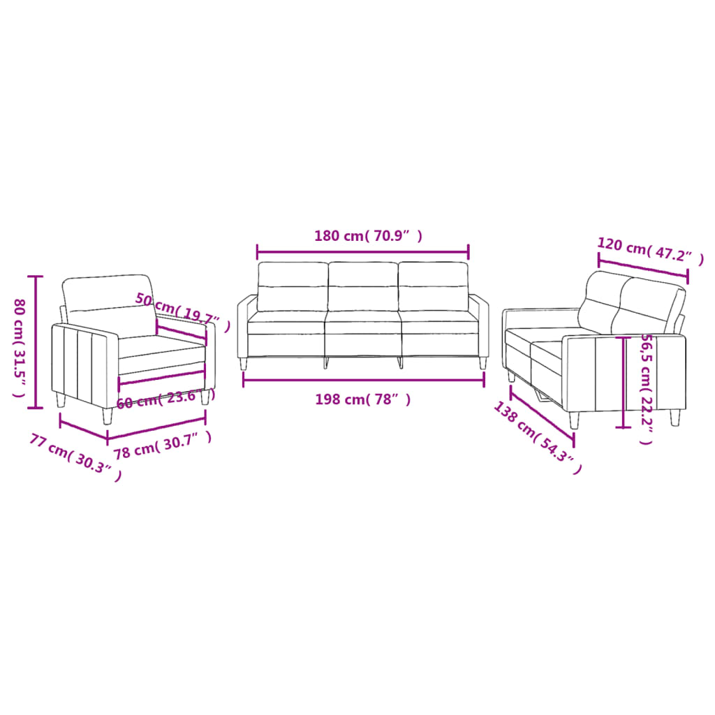 4-delige Loungeset met kussens stof bruin is nu te koop bij PeponiXL, paradijselijk wonen!