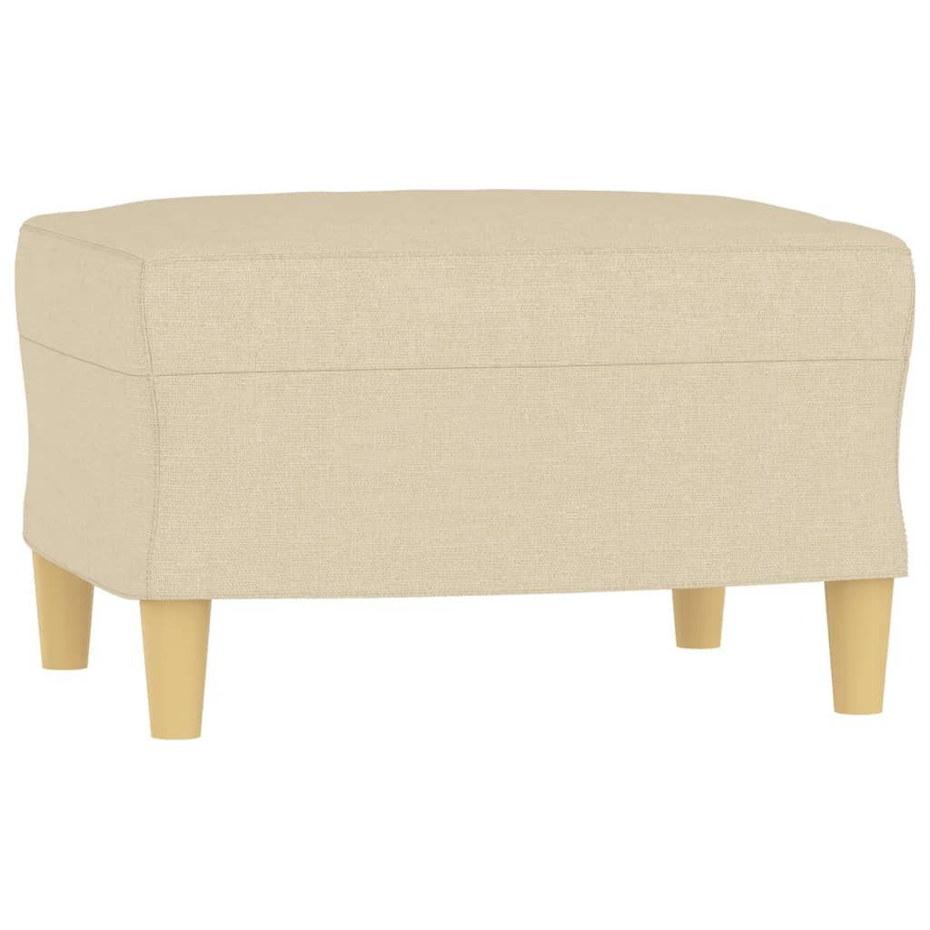 4-delige Loungeset met kussens stof crèmekleurig is nu te koop bij PeponiXL, paradijselijk wonen!