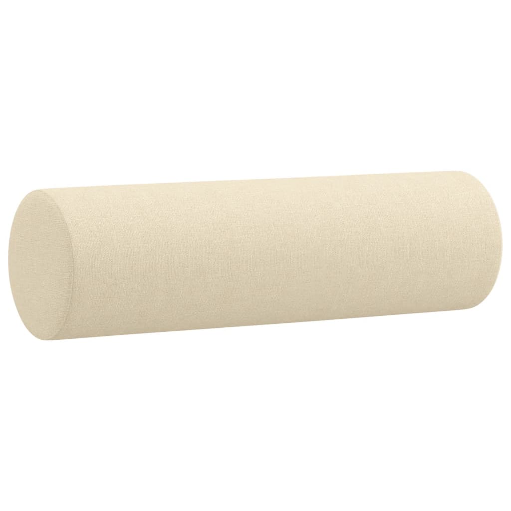 3-delige Loungeset met kussens stof crèmekleurig is nu te koop bij PeponiXL, paradijselijk wonen!