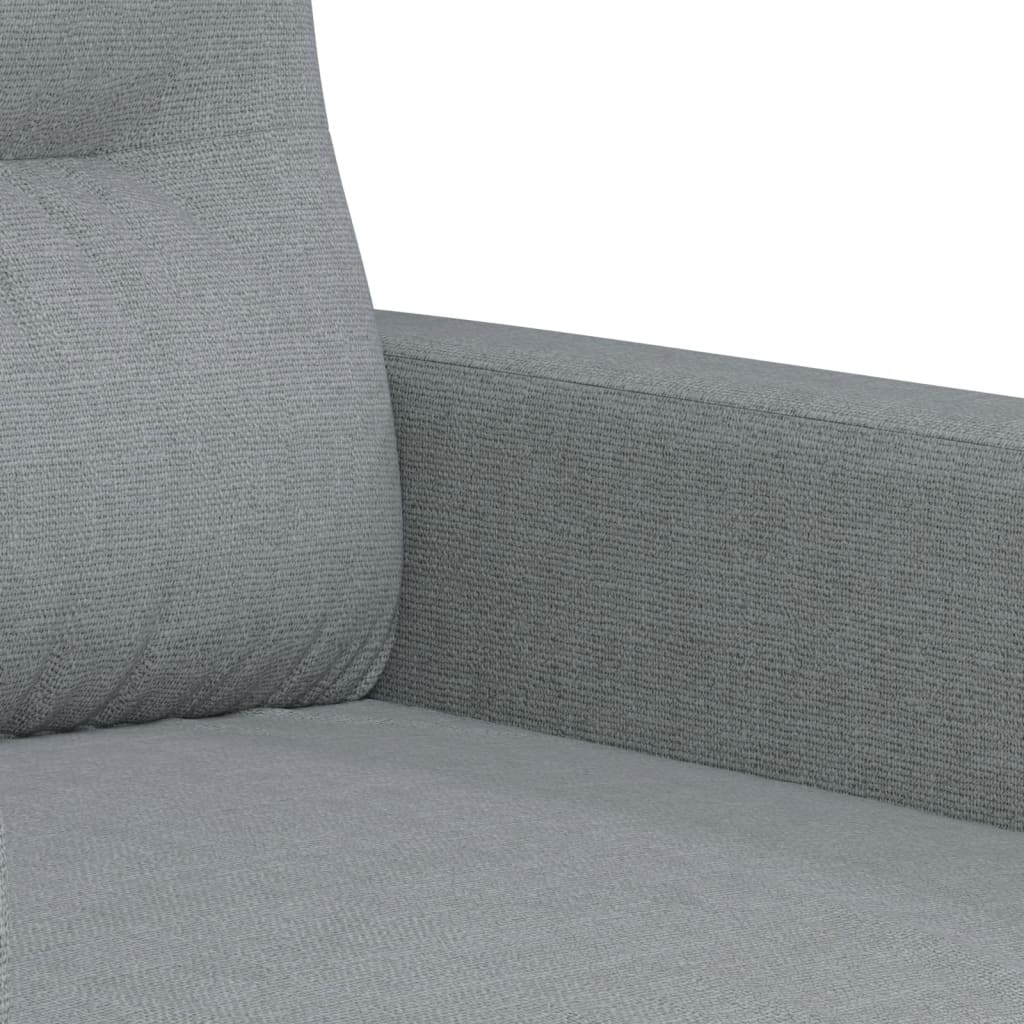 4-delige Loungeset met kussens stof lichtgrijs is nu te koop bij PeponiXL, paradijselijk wonen!