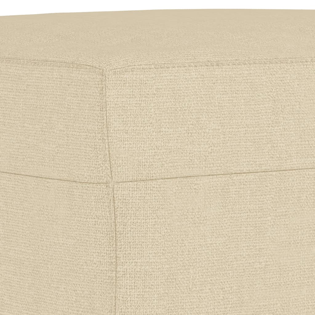4-delige Loungeset met kussens stof crèmekleurig is nu te koop bij PeponiXL, paradijselijk wonen!