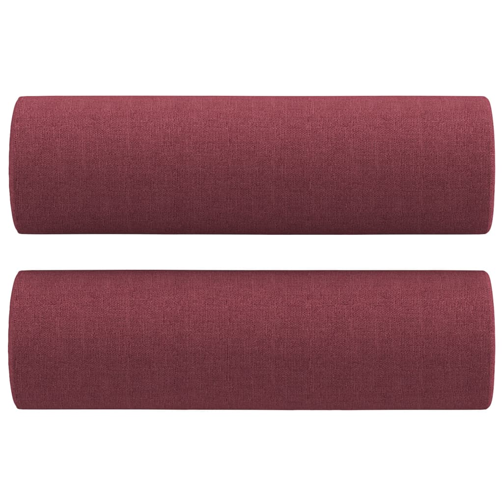 4-delige Loungeset met kussens stof wijnrood is nu te koop bij PeponiXL, paradijselijk wonen!
