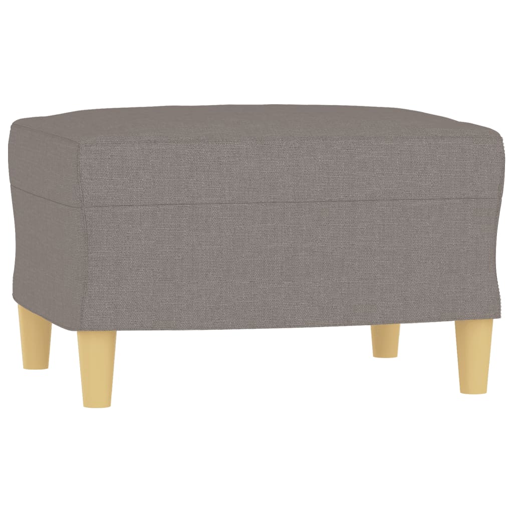 4-delige Loungeset met kussens stof taupe is nu te koop bij PeponiXL, paradijselijk wonen!