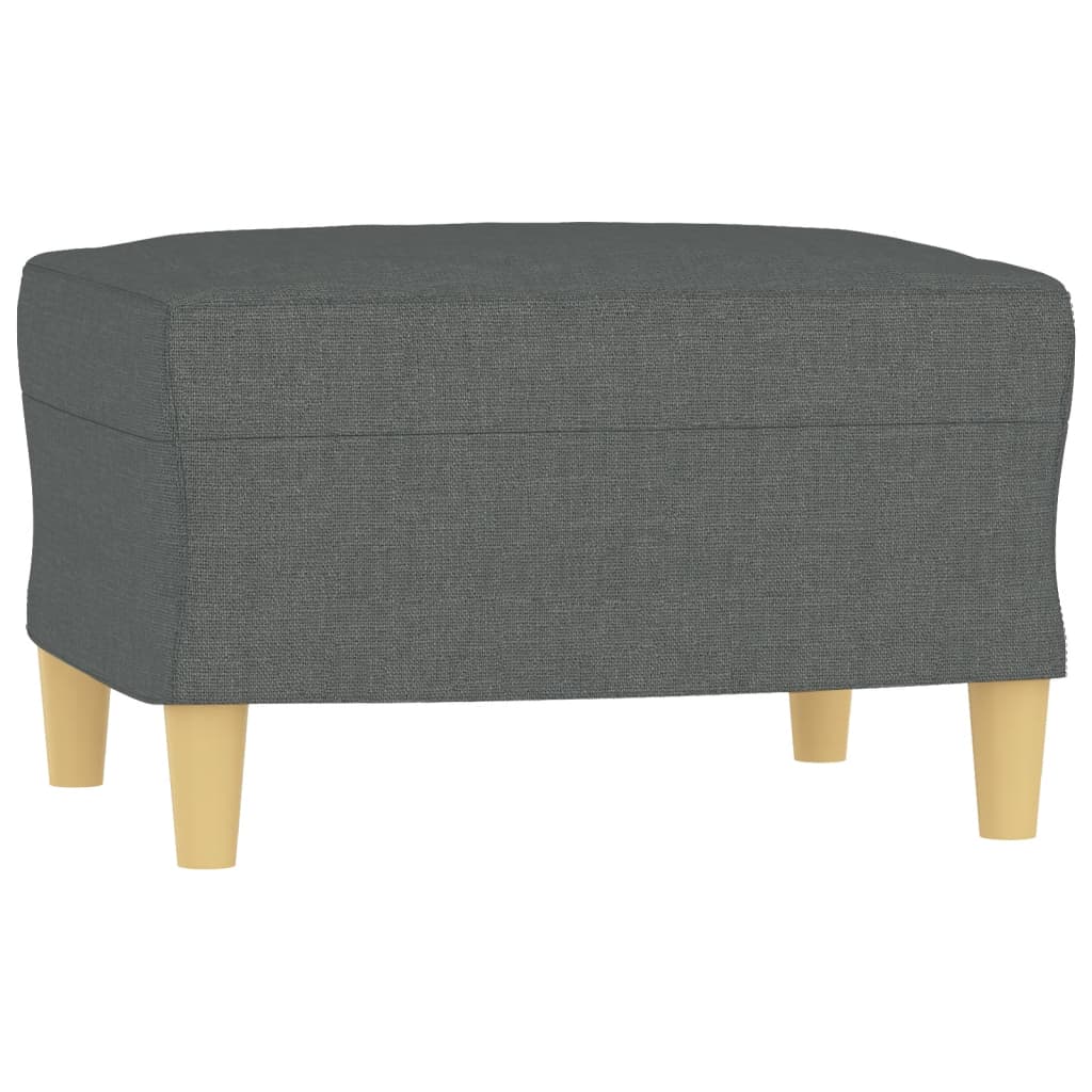 3-delige Loungeset met kussens stof donkergrijs is nu te koop bij PeponiXL, paradijselijk wonen!