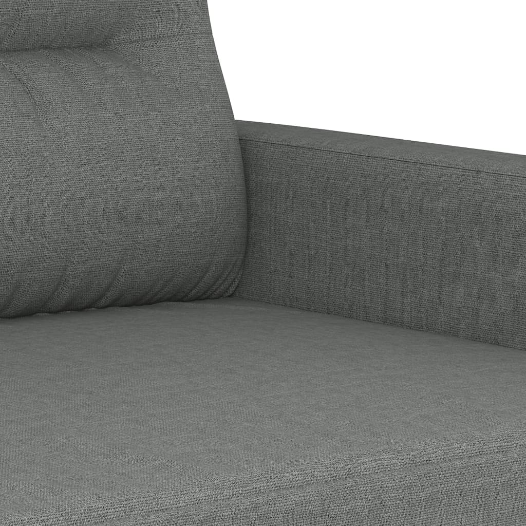 3-delige Loungeset met kussens stof donkergrijs is nu te koop bij PeponiXL, paradijselijk wonen!