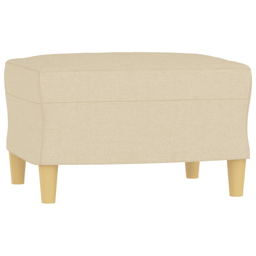 3-delige Loungeset met kussens stof crèmekleurig is nu te koop bij PeponiXL, paradijselijk wonen!