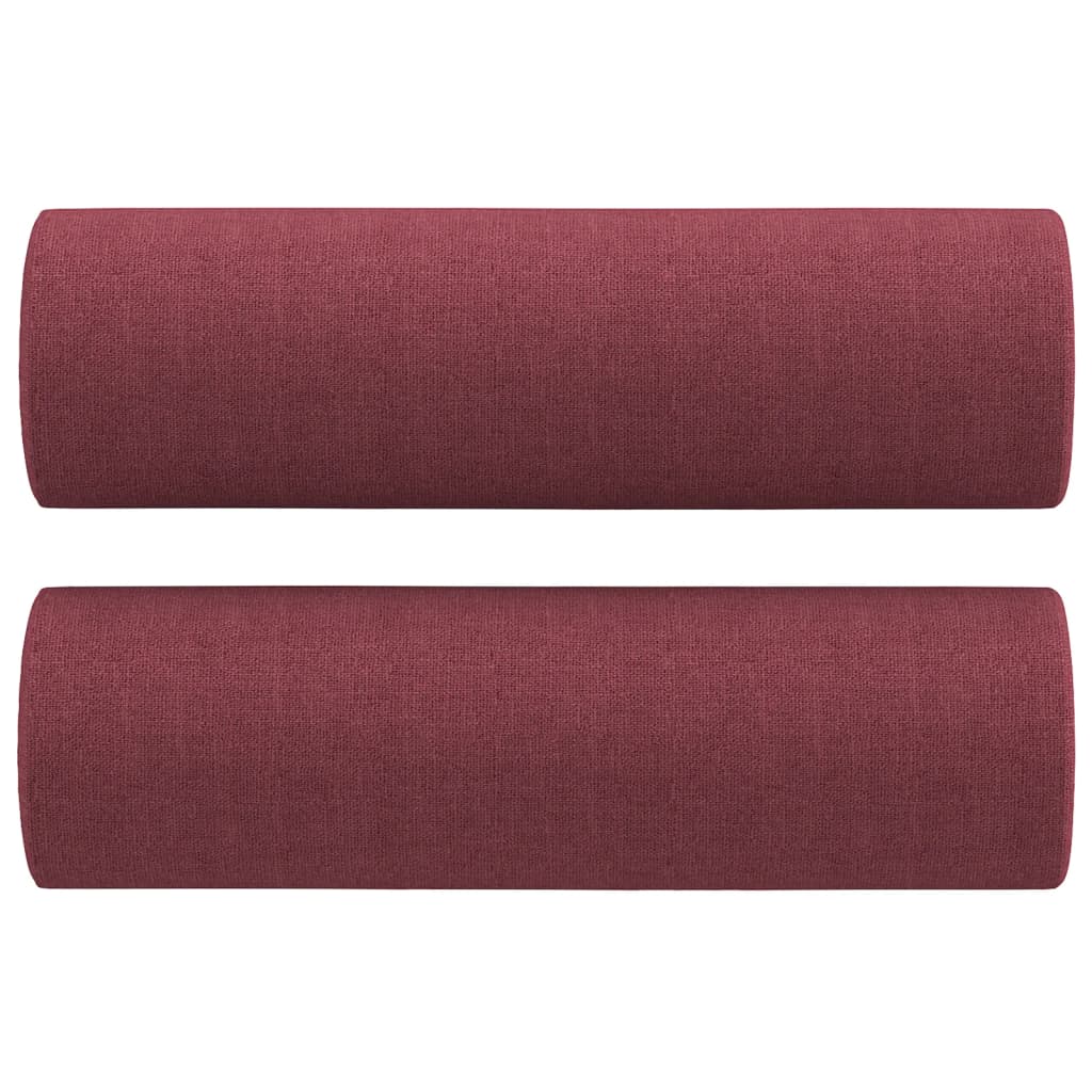 2-delige Loungeset met kussens stof wijnrood is nu te koop bij PeponiXL, paradijselijk wonen!