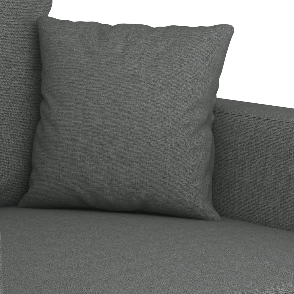 4-delige Loungeset met kussens stof donkergrijs is nu te koop bij PeponiXL, paradijselijk wonen!