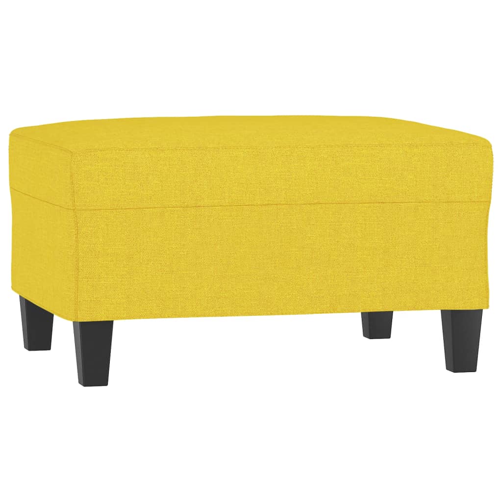 4-delige Loungeset met kussens stof lichtgeel is nu te koop bij PeponiXL, paradijselijk wonen!