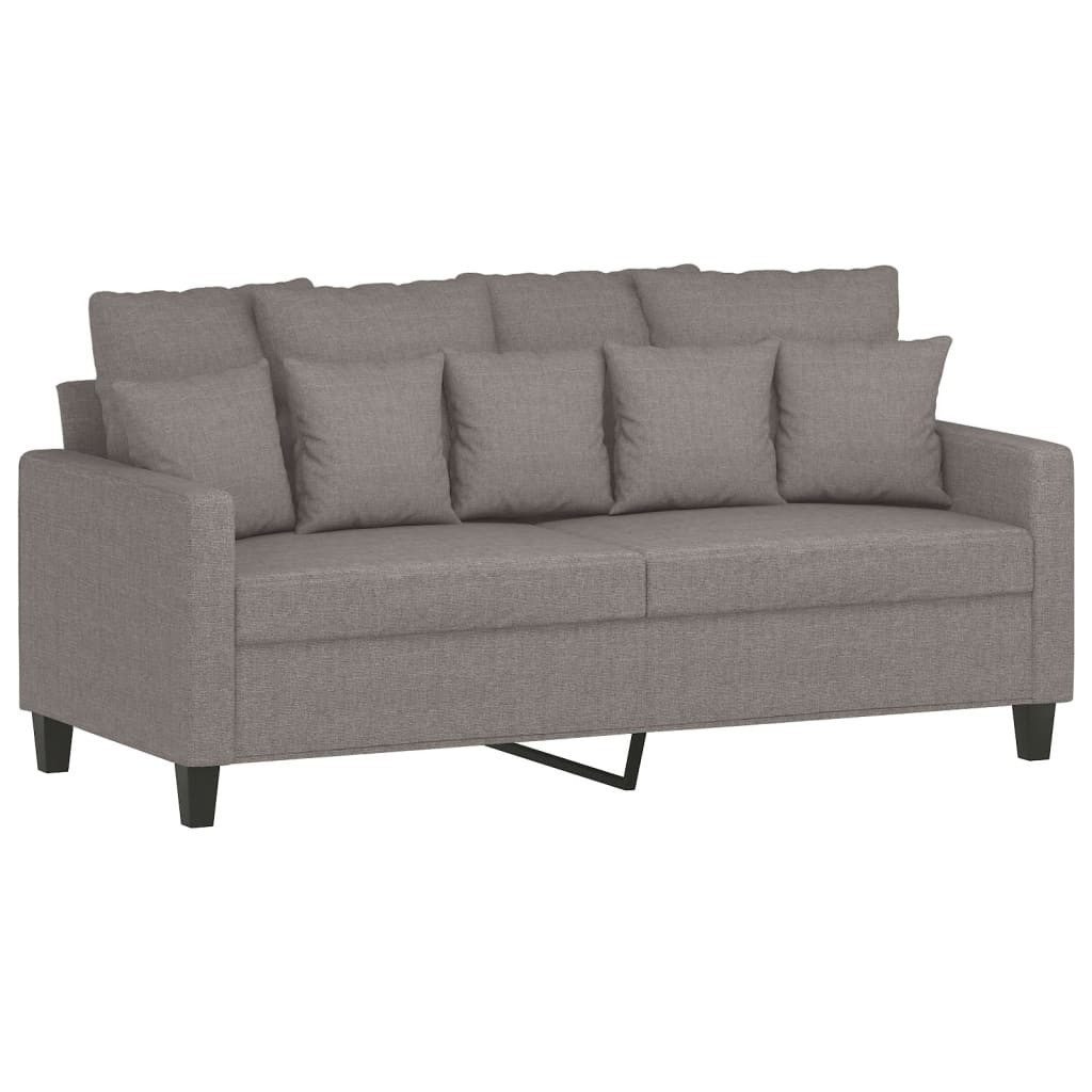 2-delige Loungeset met kussens stof taupe is nu te koop bij PeponiXL, paradijselijk wonen!