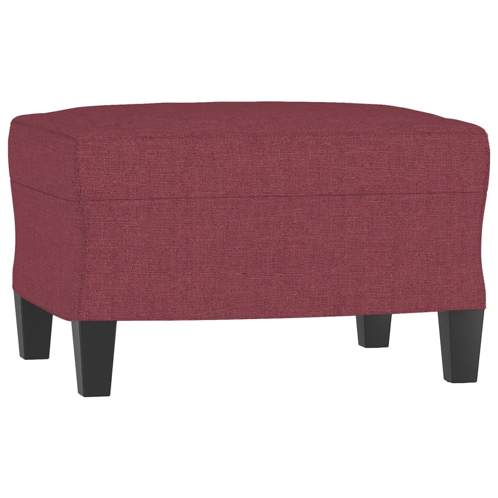 3-delige Loungeset met kussens stof wijnrood is nu te koop bij PeponiXL, paradijselijk wonen!
