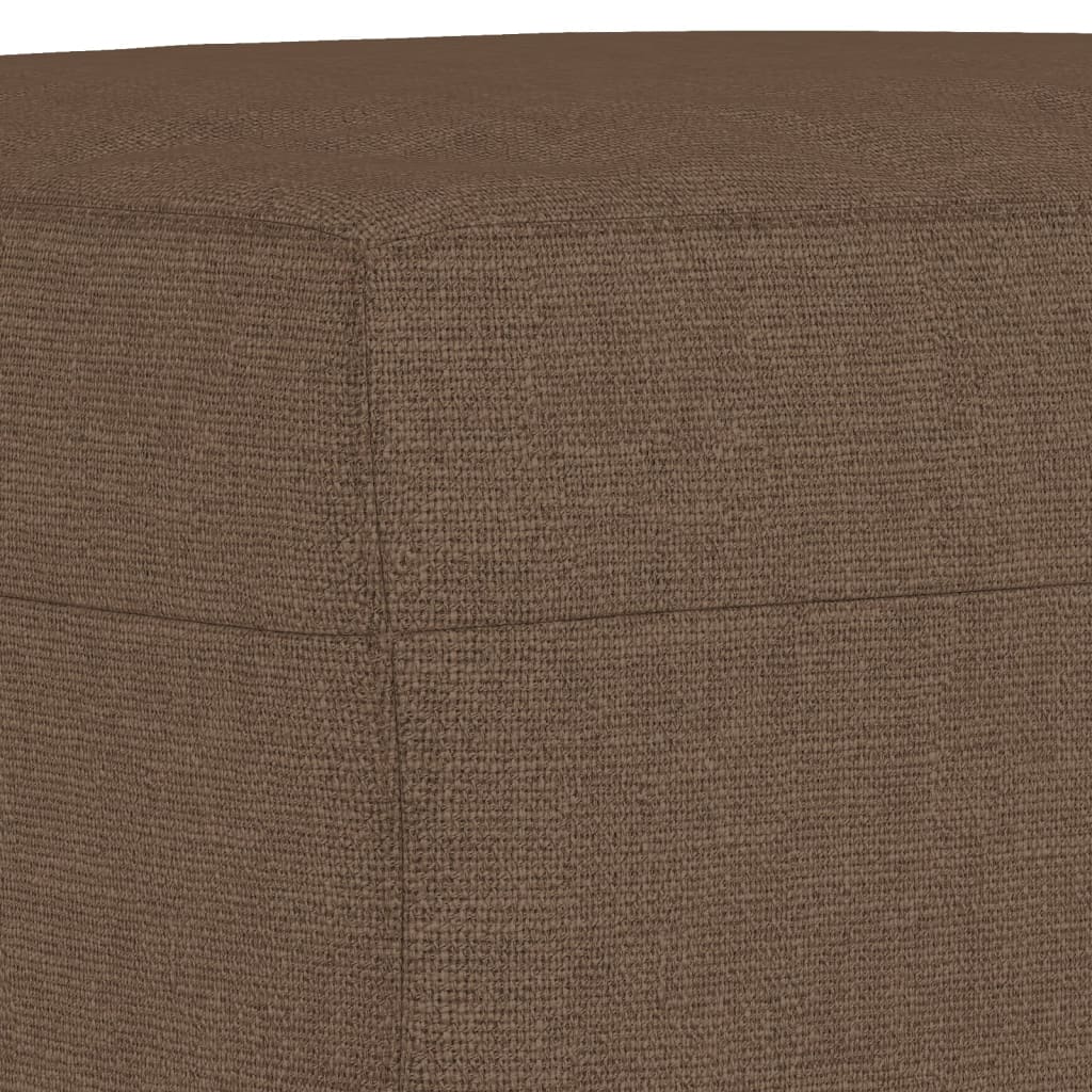 4-delige Loungeset met kussens stof bruin is nu te koop bij PeponiXL, paradijselijk wonen!