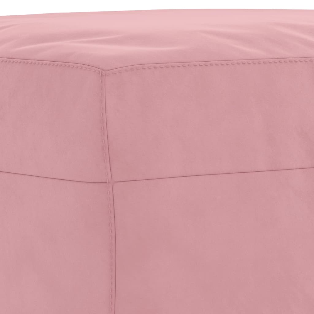 4-delige Loungeset met kussens fluweel roze is nu te koop bij PeponiXL, paradijselijk wonen!