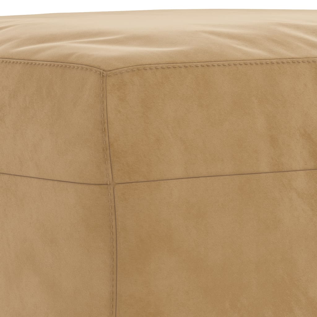 4-delige Loungeset met kussens fluweel bruin is nu te koop bij PeponiXL, paradijselijk wonen!