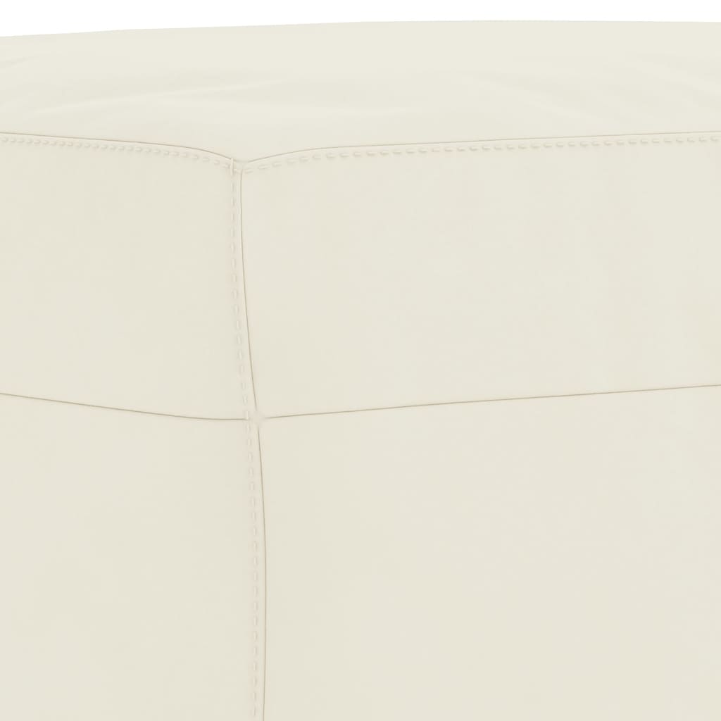 4-delige Loungeset met kussens fluweel crèmekleurig is nu te koop bij PeponiXL, paradijselijk wonen!