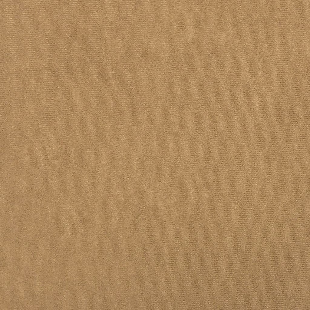 2-delige Loungeset met kussens fluweel bruin is nu te koop bij PeponiXL, paradijselijk wonen!