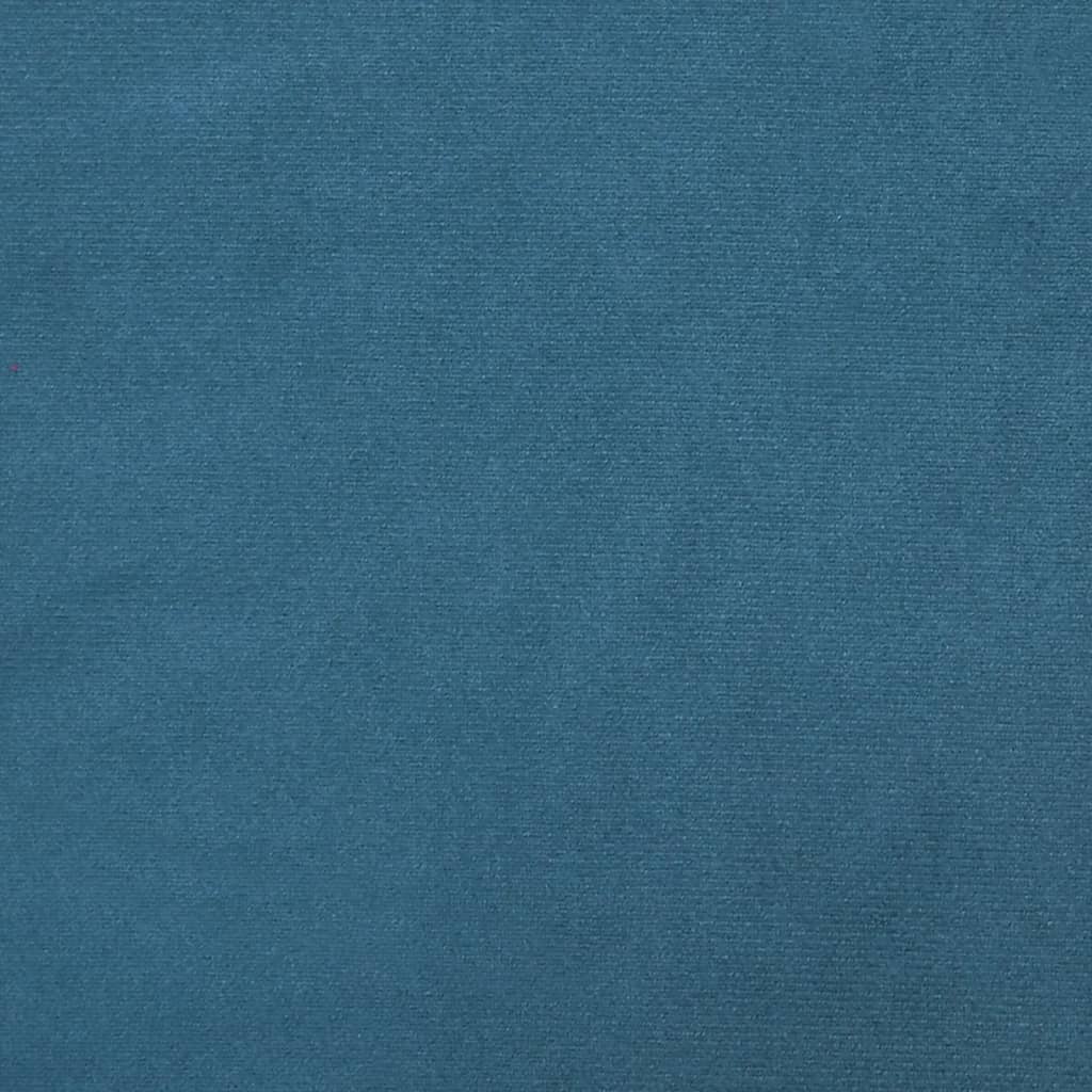 2-delige Loungeset met kussens fluweel blauw is nu te koop bij PeponiXL, paradijselijk wonen!