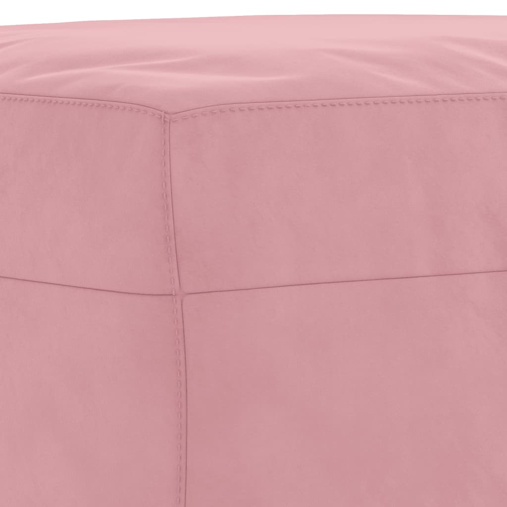 3-delige Loungeset met kussens fluweel roze is nu te koop bij PeponiXL, paradijselijk wonen!
