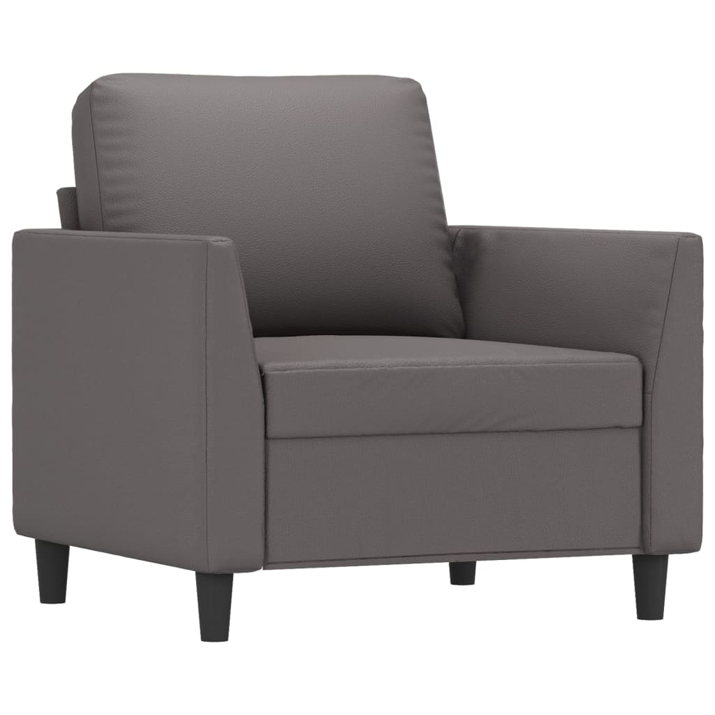 4-delige Loungeset met kussens kunstleer bruin is nu te koop bij PeponiXL, paradijselijk wonen!