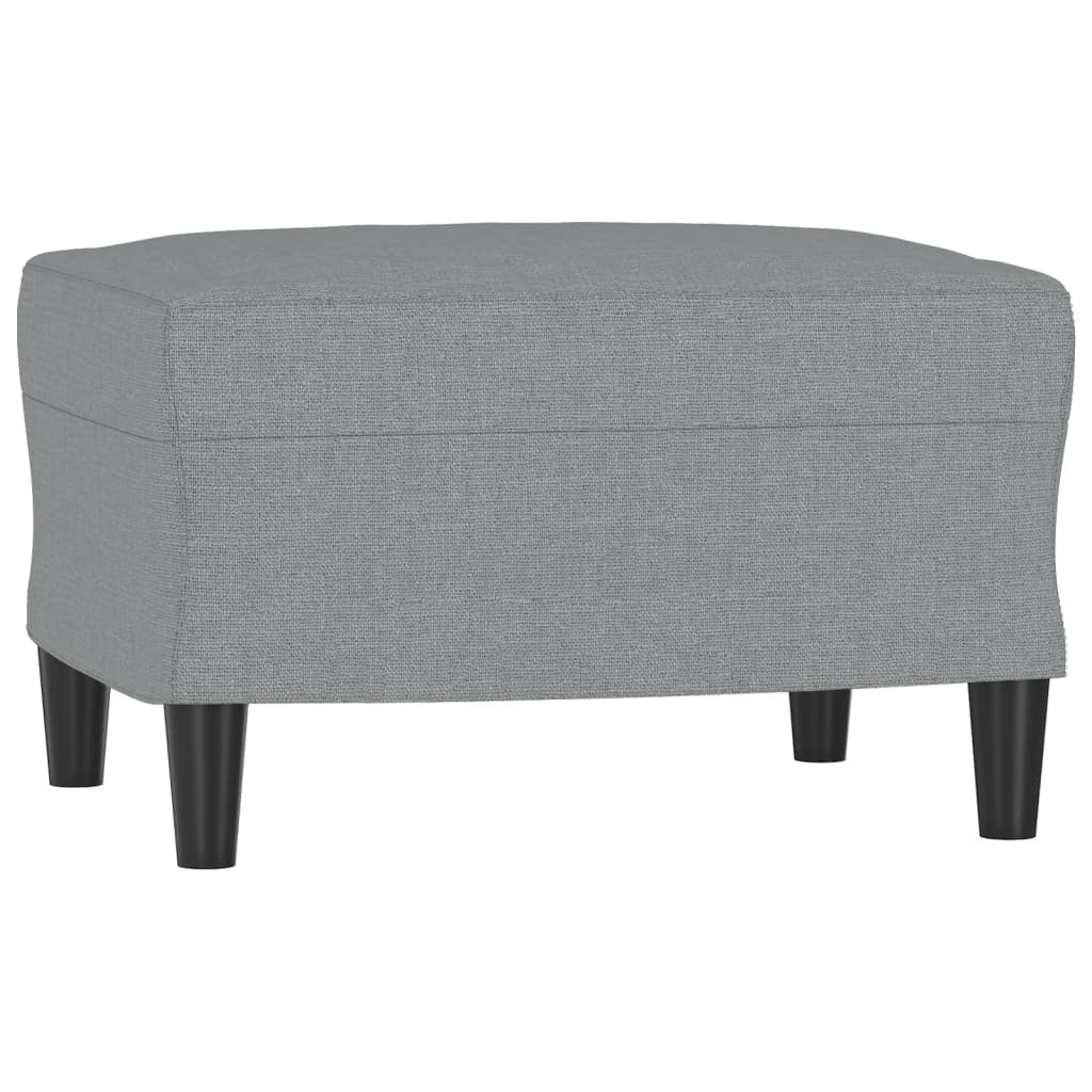 4-delige Loungeset met kussens stof lichtgrijs is nu te koop bij PeponiXL, paradijselijk wonen!