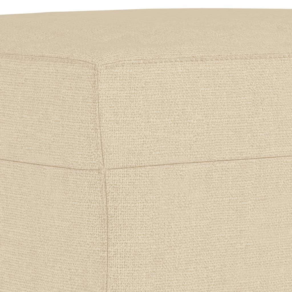 4-delige Loungeset met kussens stof crèmekleurig is nu te koop bij PeponiXL, paradijselijk wonen!