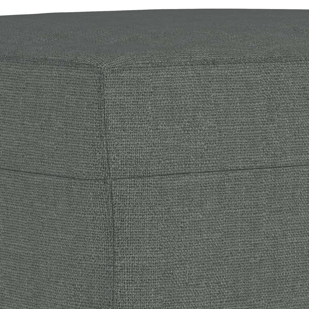 3-delige Loungeset met kussens stof donkergrijs is nu te koop bij PeponiXL, paradijselijk wonen!
