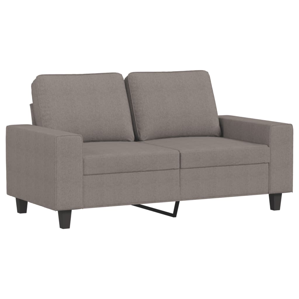 2-delige Loungeset stof taupe is nu te koop bij PeponiXL, paradijselijk wonen!