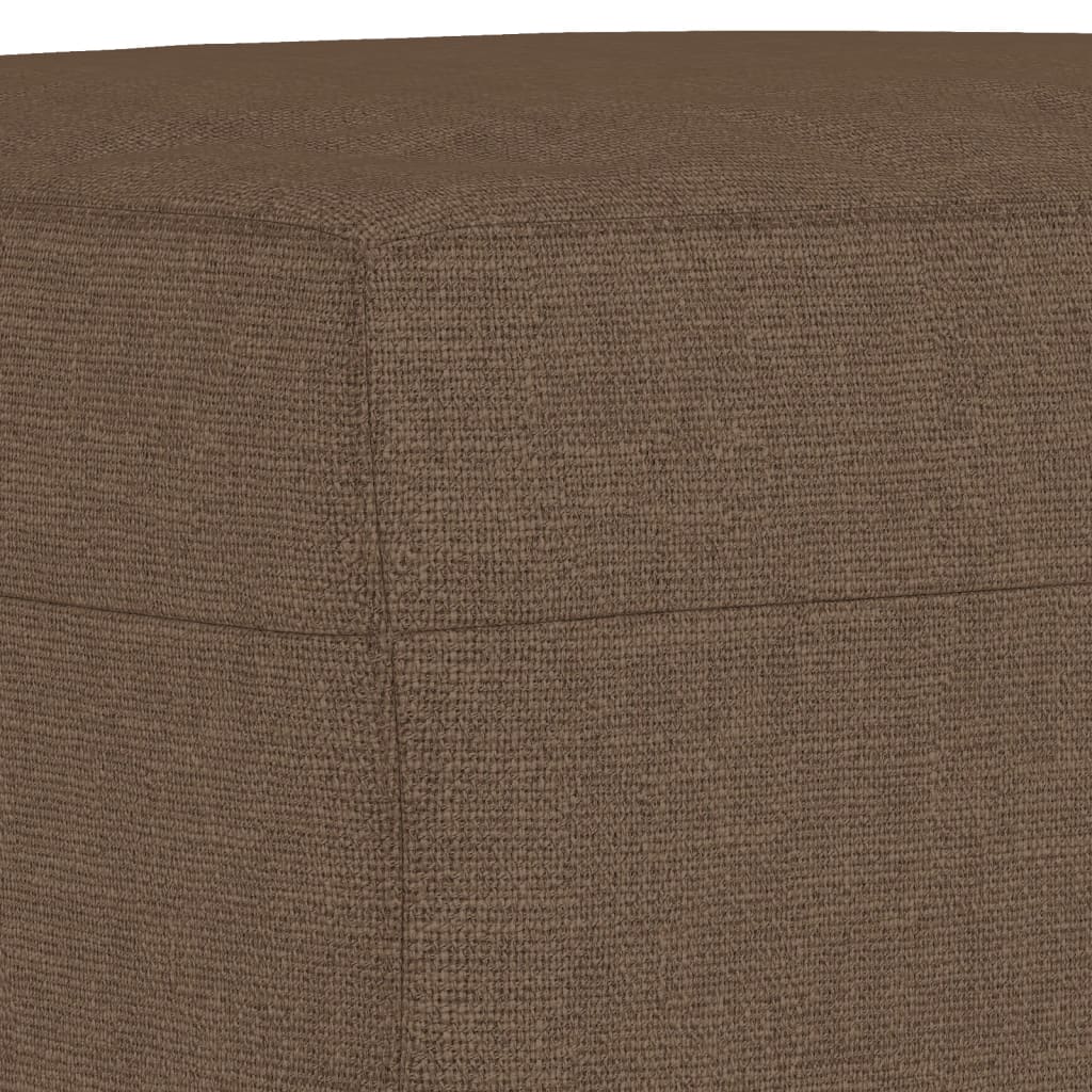 3-delige Loungeset stof bruin is nu te koop bij PeponiXL, paradijselijk wonen!