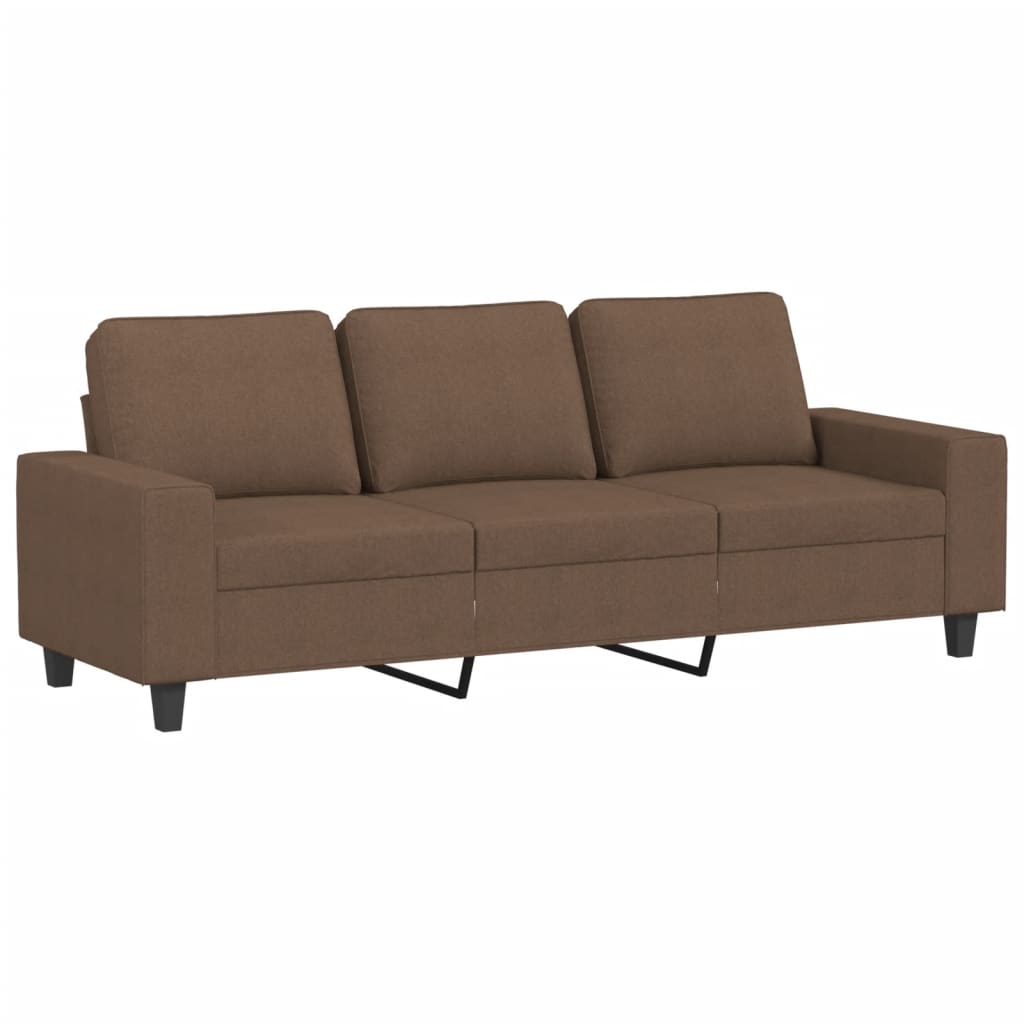 2-delige Loungeset stof bruin is nu te koop bij PeponiXL, paradijselijk wonen!