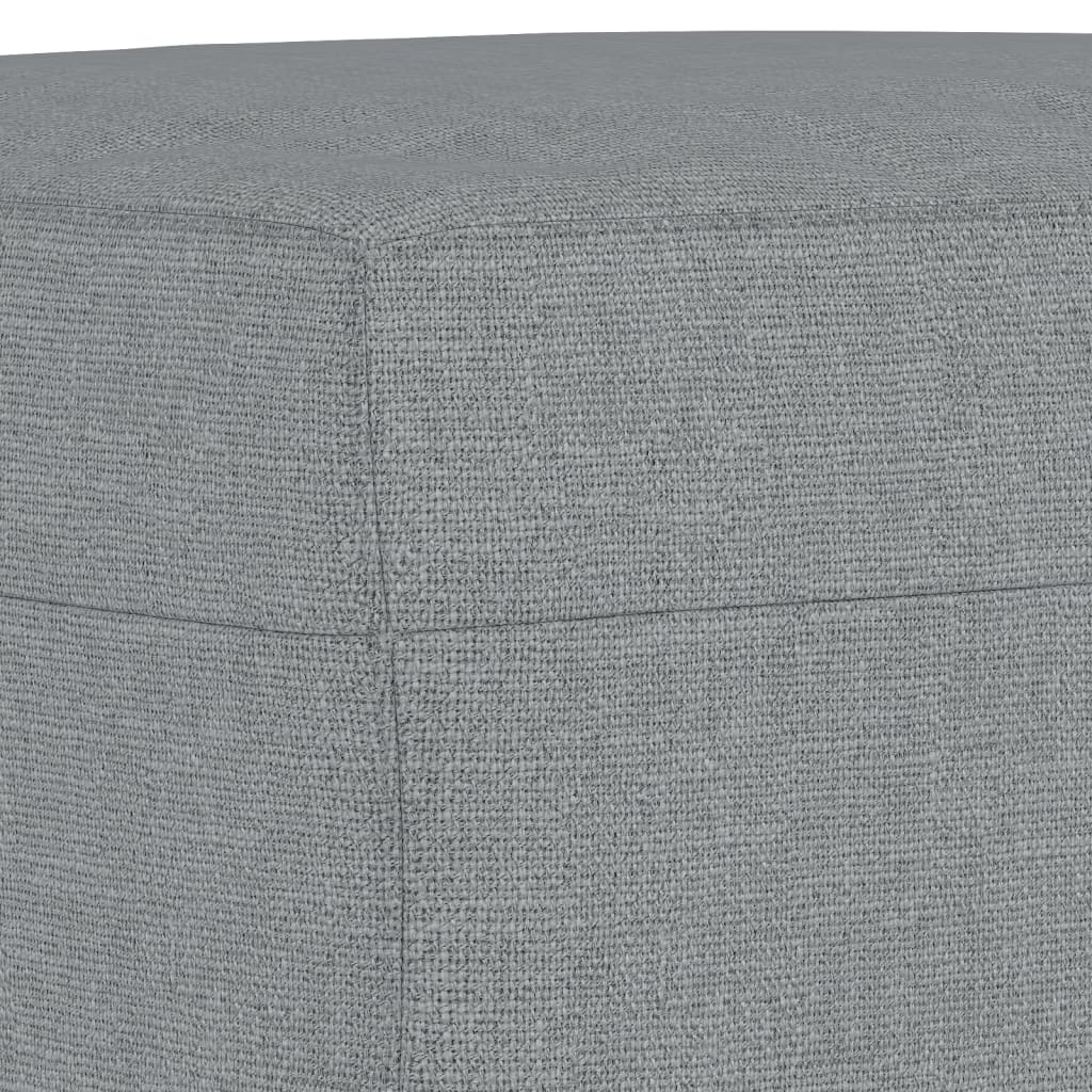 3-delige Loungeset stof lichtgrijs is nu te koop bij PeponiXL, paradijselijk wonen!