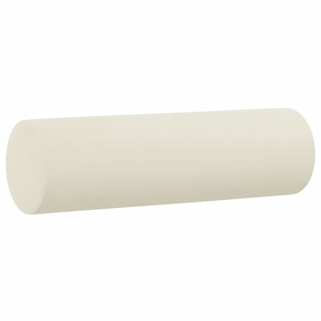 3-delige Loungeset met kussens fluweel crèmekleurig is nu te koop bij PeponiXL, paradijselijk wonen!