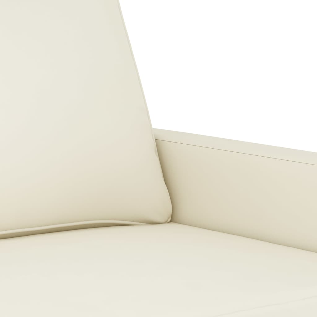 4-delige Loungeset met kussens fluweel crèmekleurig is nu te koop bij PeponiXL, paradijselijk wonen!