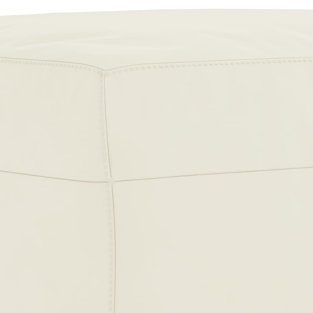 4-delige Loungeset met kussens fluweel crèmekleurig is nu te koop bij PeponiXL, paradijselijk wonen!