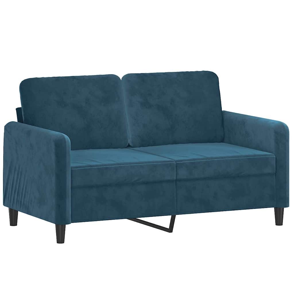 3-delige Loungeset fluweel blauw is nu te koop bij PeponiXL, paradijselijk wonen!